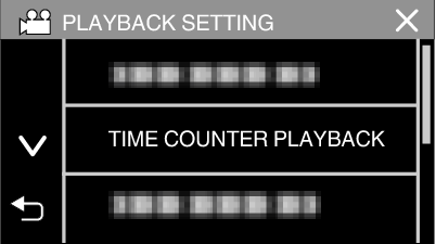 C6B Playback time counter